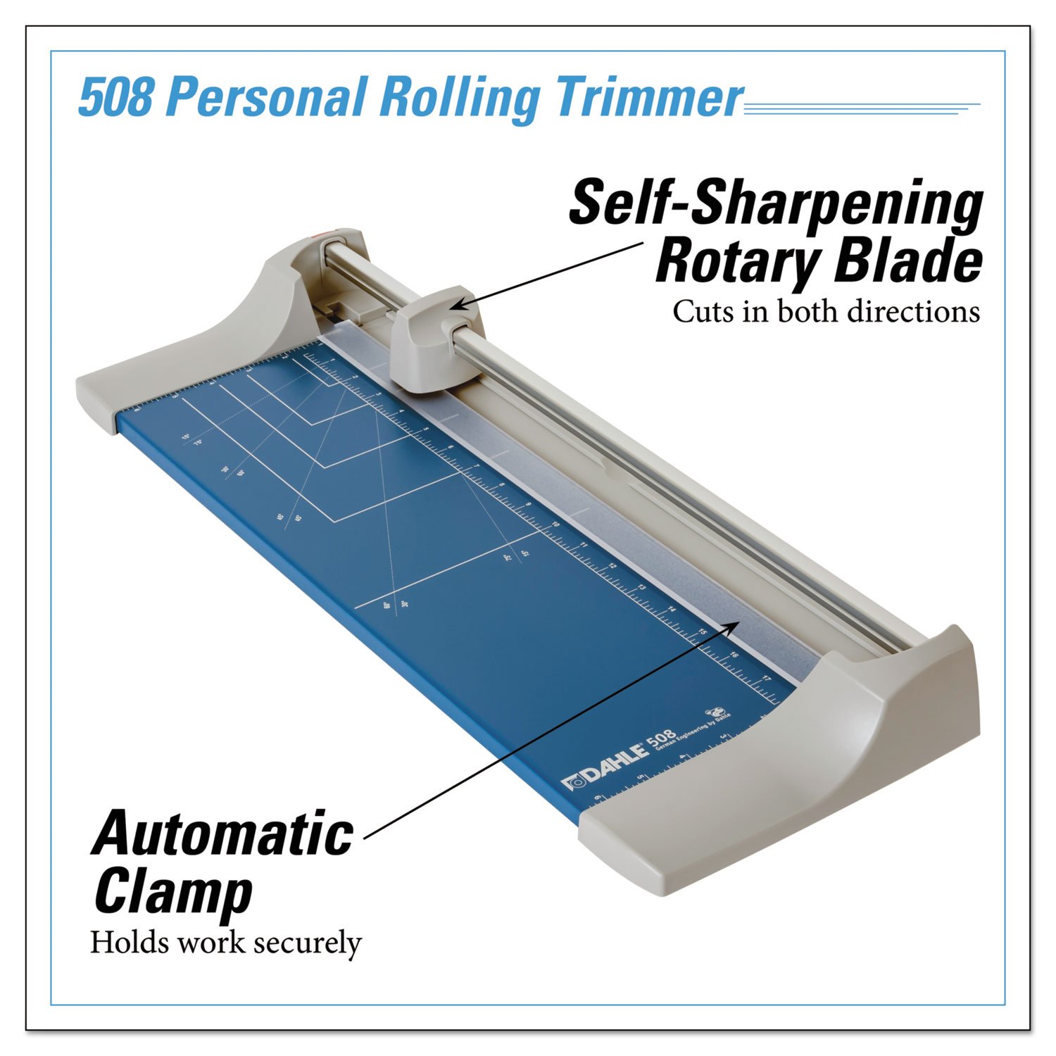 Amazon.com : Dahle 508 Personal Rotary Trimmer, 18